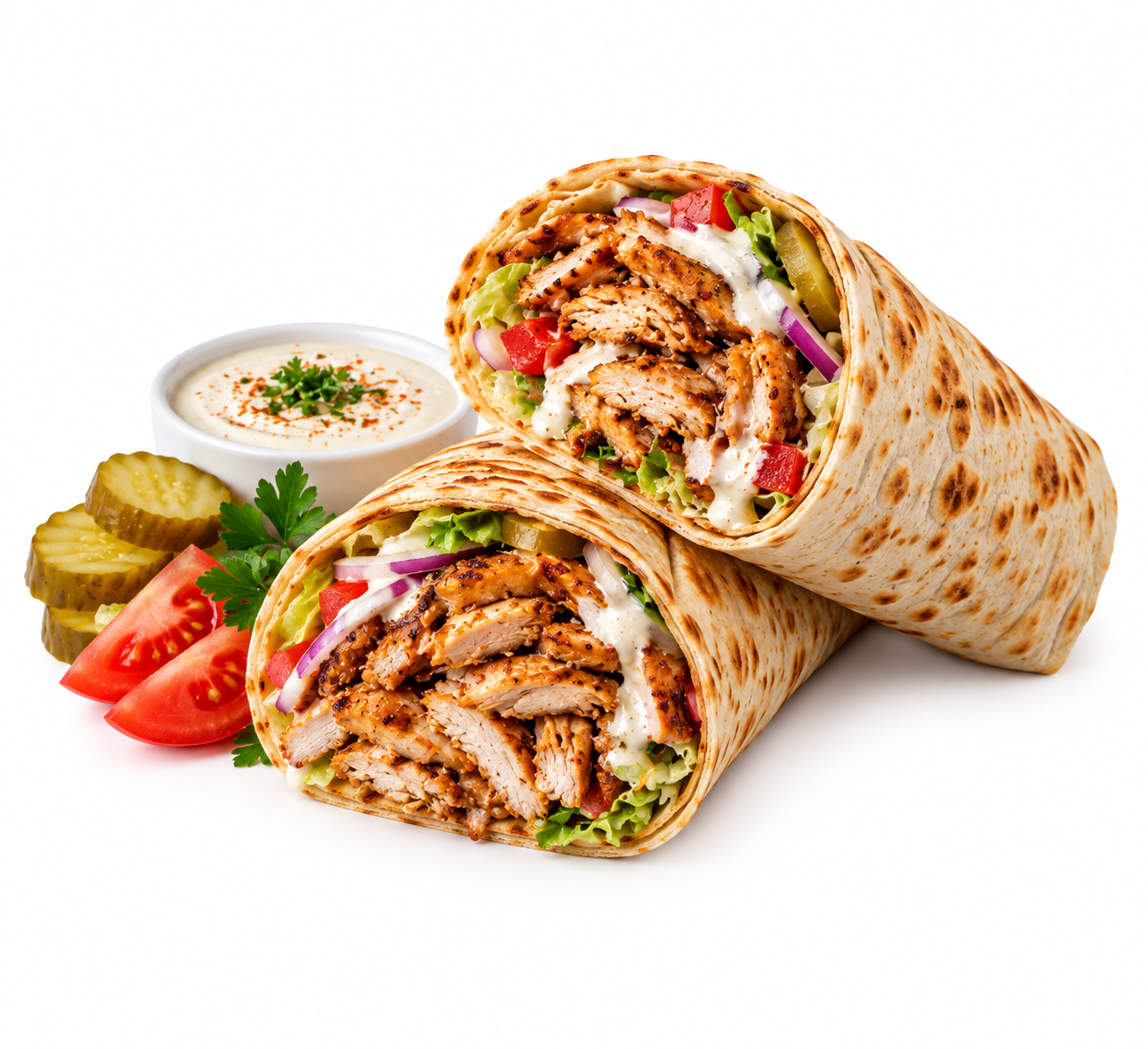 Arabic Chicken Shawarma image