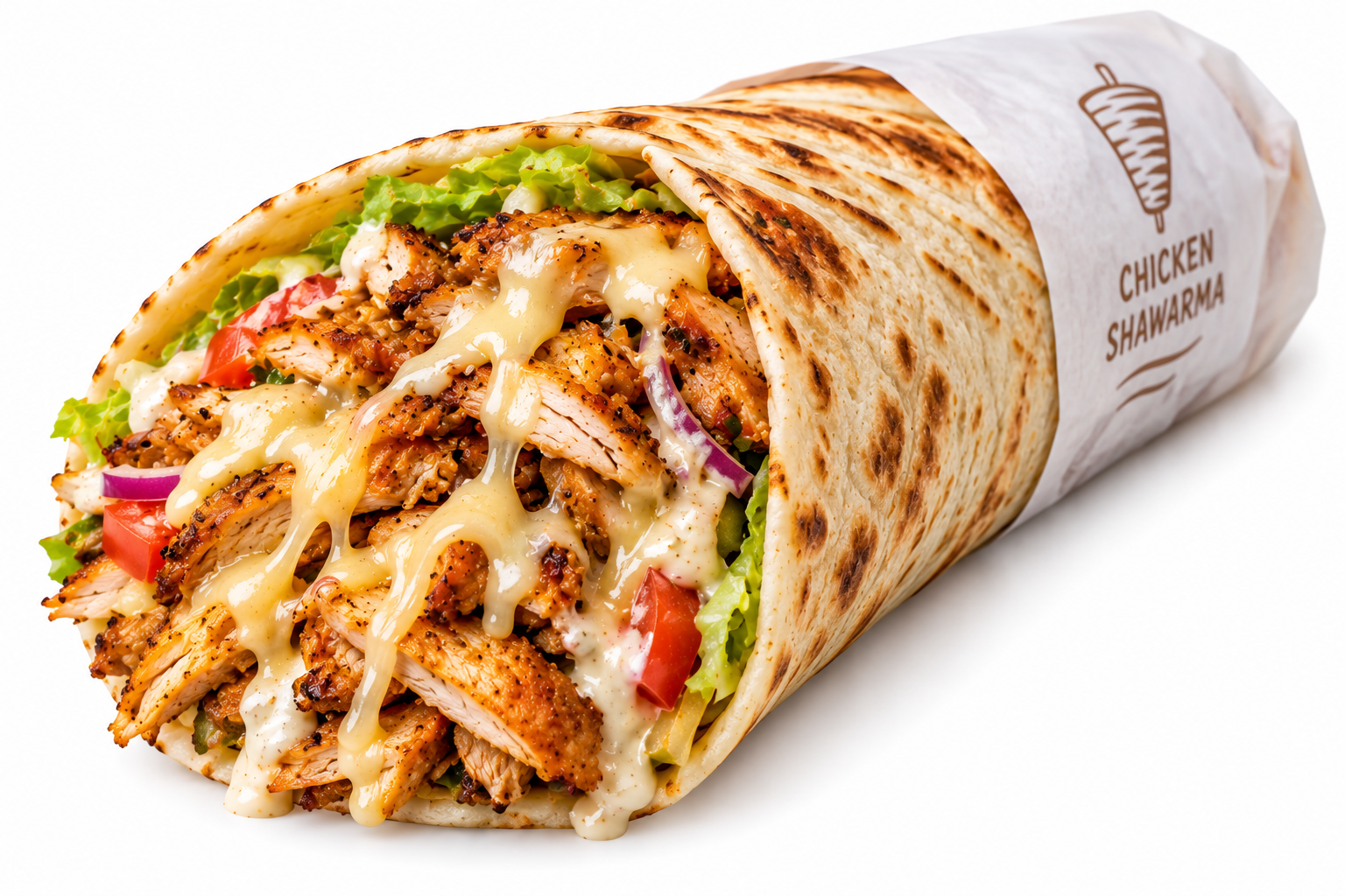 Cheese Chicken Shawarma image