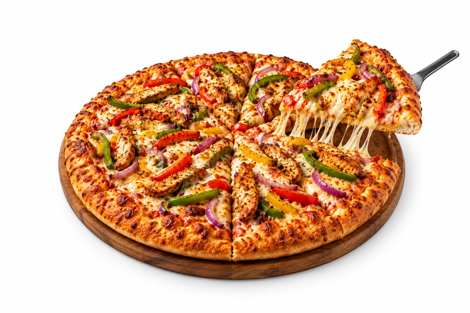 Chicken Fajita Pizza image