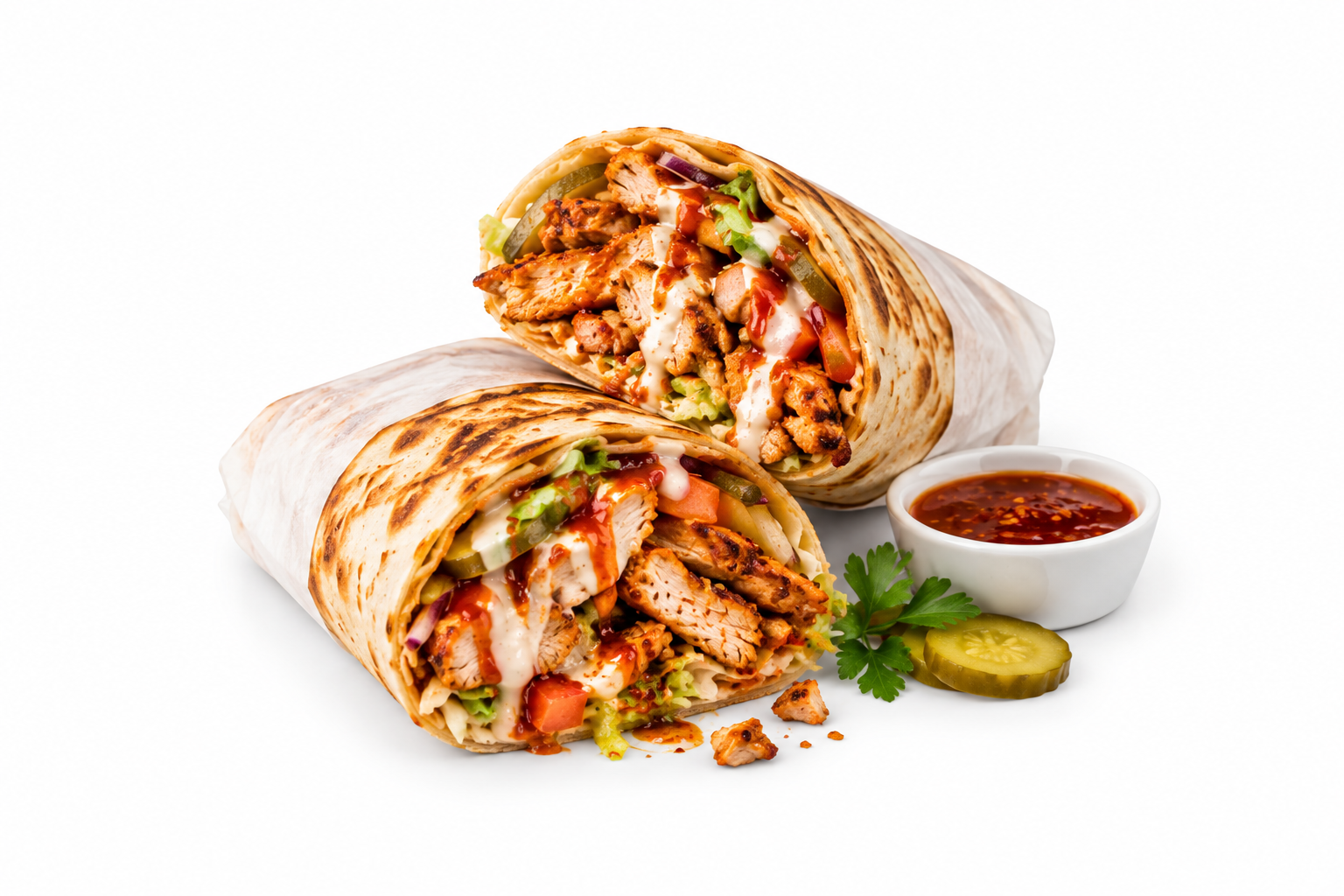 Spicy Chicken Shawarma image